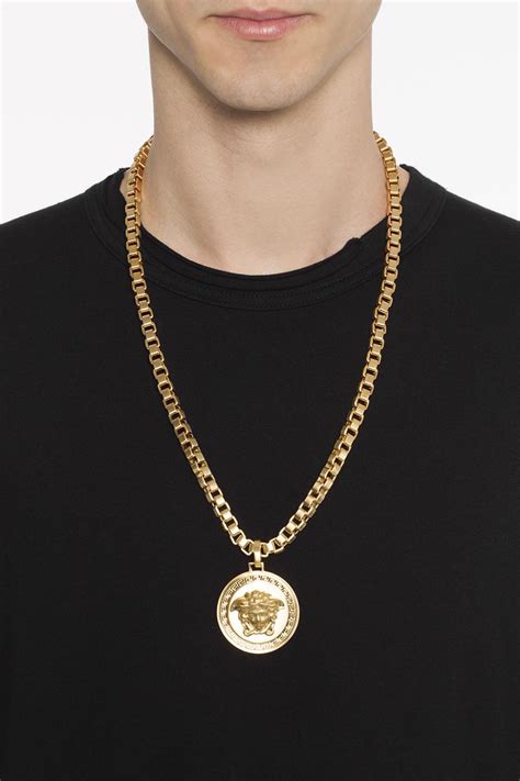 versace necklace men's|versace men's suits price.